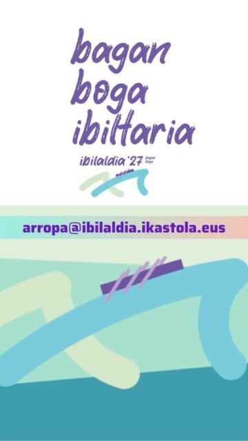 🌞 Aurtengo udan ere, jantzi Ibilaldiko arropa! 👕✨
Oporretara zoazela? Lagunekin plan bat duzula? Edo herriko jaietan zaudela? Eraman zurekin Ibilaldiko kamiseta, sudadera edo osagarria eta atera argazki deigarri bat!
📬 Nola parte hartu?
Oso erraza da: bidali zure argazkiak helbide honetara:
👉 arropa@ibilaldia.ikastola.eus
Egin dezagun uda hau bagan boga ibiltaria! 🌊🎒
🌞 ¡Este verano también, vístete con la ropa de Ibilaldia! 👕✨
¿Que te vas de vacaciones? ¿Que tienes un plan con amigos? ¿O que estás en las fiestas del pueblo? ¡Lleva contigo la camiseta, sudadera o accesorio de Ibilaldia y saca una foto espectacular!
📬 ¿Cómo participar?
Es muy fácil: envía tus fotos a esta dirección:
👉 arropa@ibilaldia.ikastola.eus
Egin dezagun uda hau bagan boga ibiltaria! 🌊🎒
#BaganBogaIbiltaria #Ikastolak #Uda2026⁠