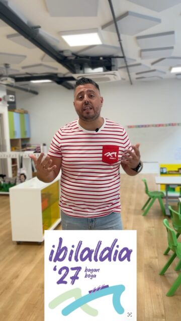 🎥 Ibilaldia ‘27 Martxan Da!
🚀 Kaixo! Gure jaia hasteko prest gaude.
📅 Noiz: Urriaren 1ean, 17:00etan
📍 Non: Ikastolan
🔗 Zure laguntza behar dugu! Eman izena batzordeetan.
Jaia guztion artean eraikiko dugu!
🎥 ¡Ibilaldia ‘27 se pone en marcha!
🚀 Estamos listos para empezar nuestra fiesta. Reunion :
📅 Cuándo: 1 de octubre, a las 17:00
📍 Dónde: En la ikastola
🔗 ¡Necesitamos vuestra colaboración! Apuntaos a las comisiones.
¡Animatu eta parte hartu! ¡Entre todos y todas construiremos el Ibilaldia!
#santurtzi #ibilaldia27 #ikastola
